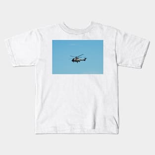 Swiss Air Force Super Puma Helicopter Kids T-Shirt